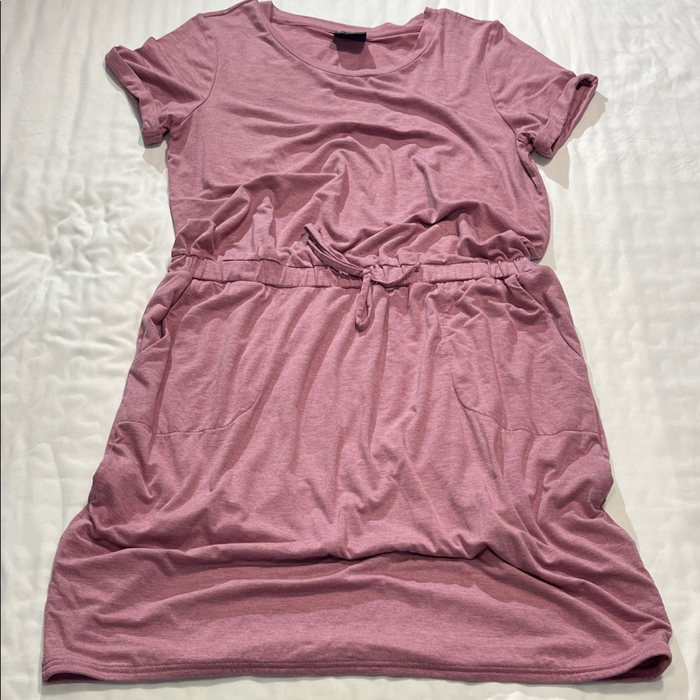 Chic Sport Style Mauve Dress